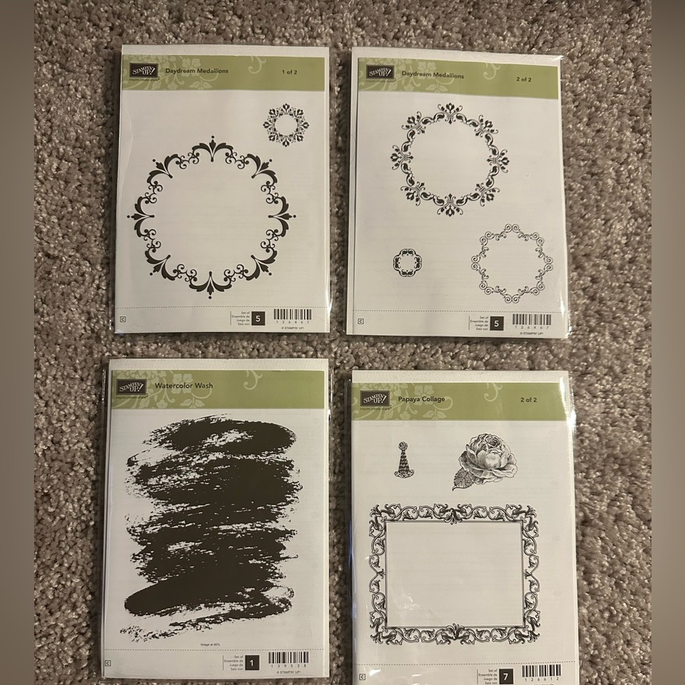 Stampin’ Up Bundle set of Stamps